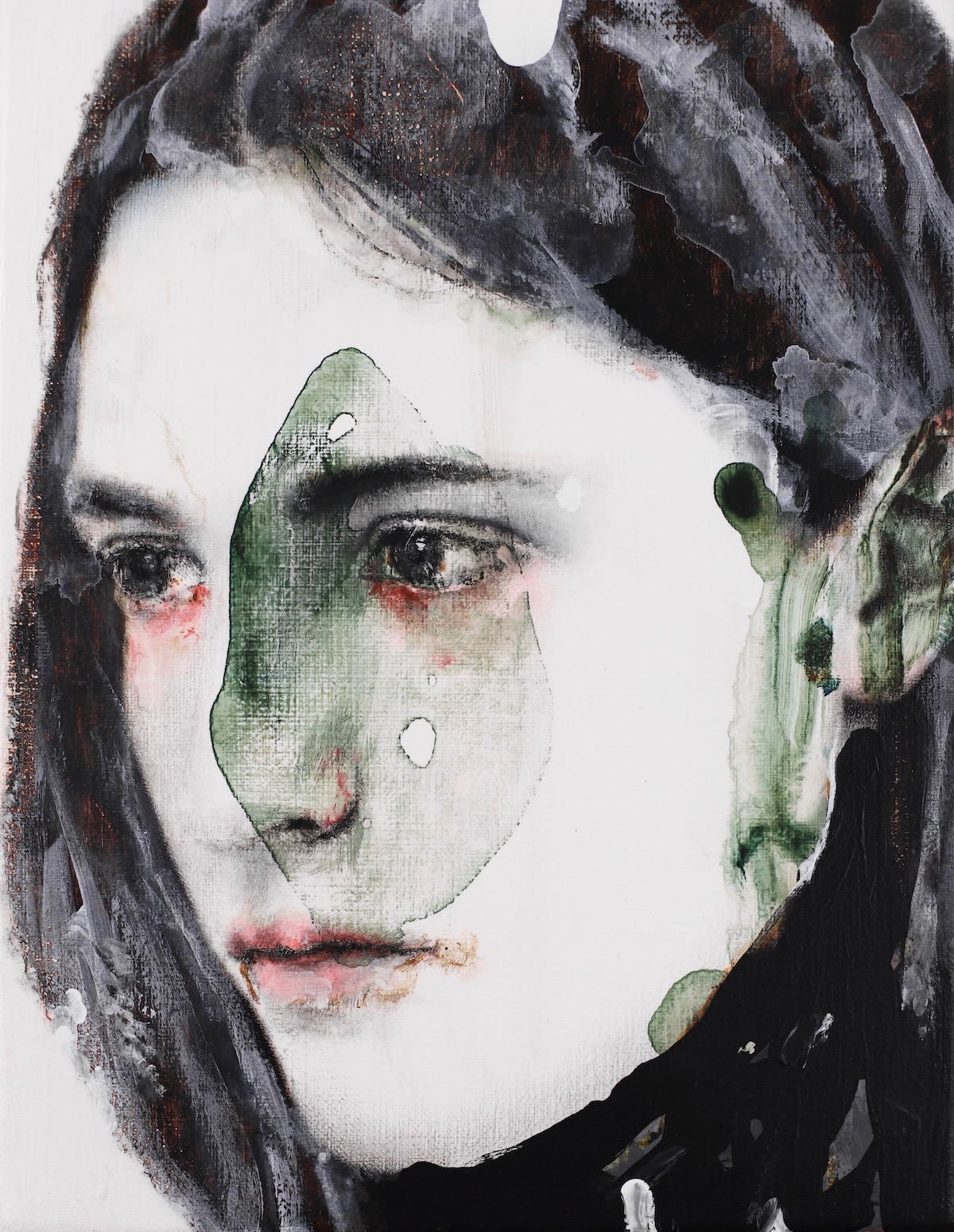 antoine cordet canvas toile peinture painting portrait gallery paris art artist artiste peintre acrylic oil neodyme