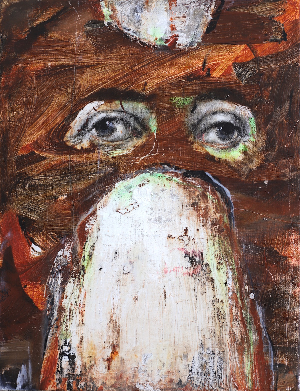 antoine cordet canvas toile peinture painting portrait gallery paris art artist artiste peintre acrylic oil promethium