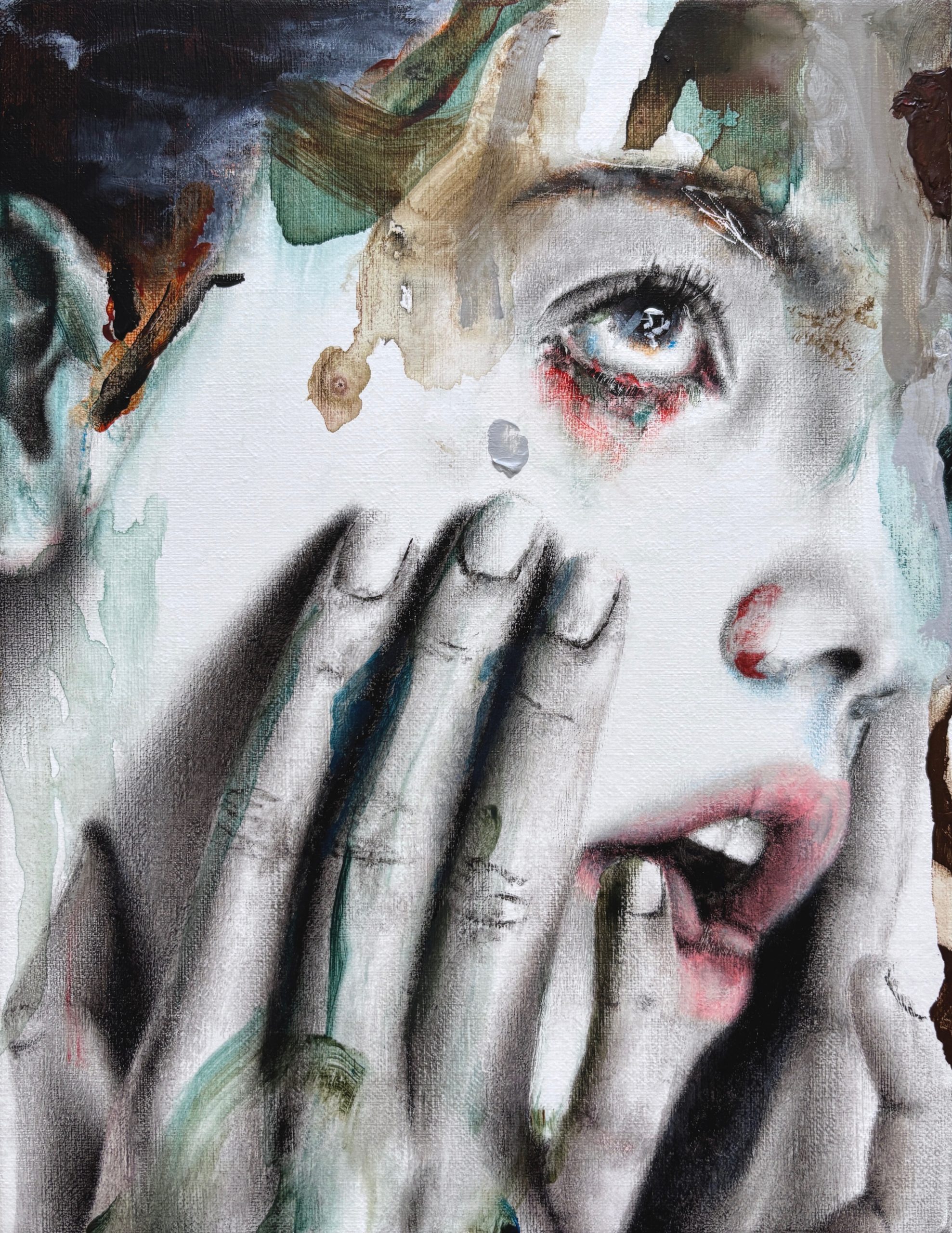 antoine cordet canvas toile peinture painting portrait gallery paris art artist artiste peintre acrylic oil samarium