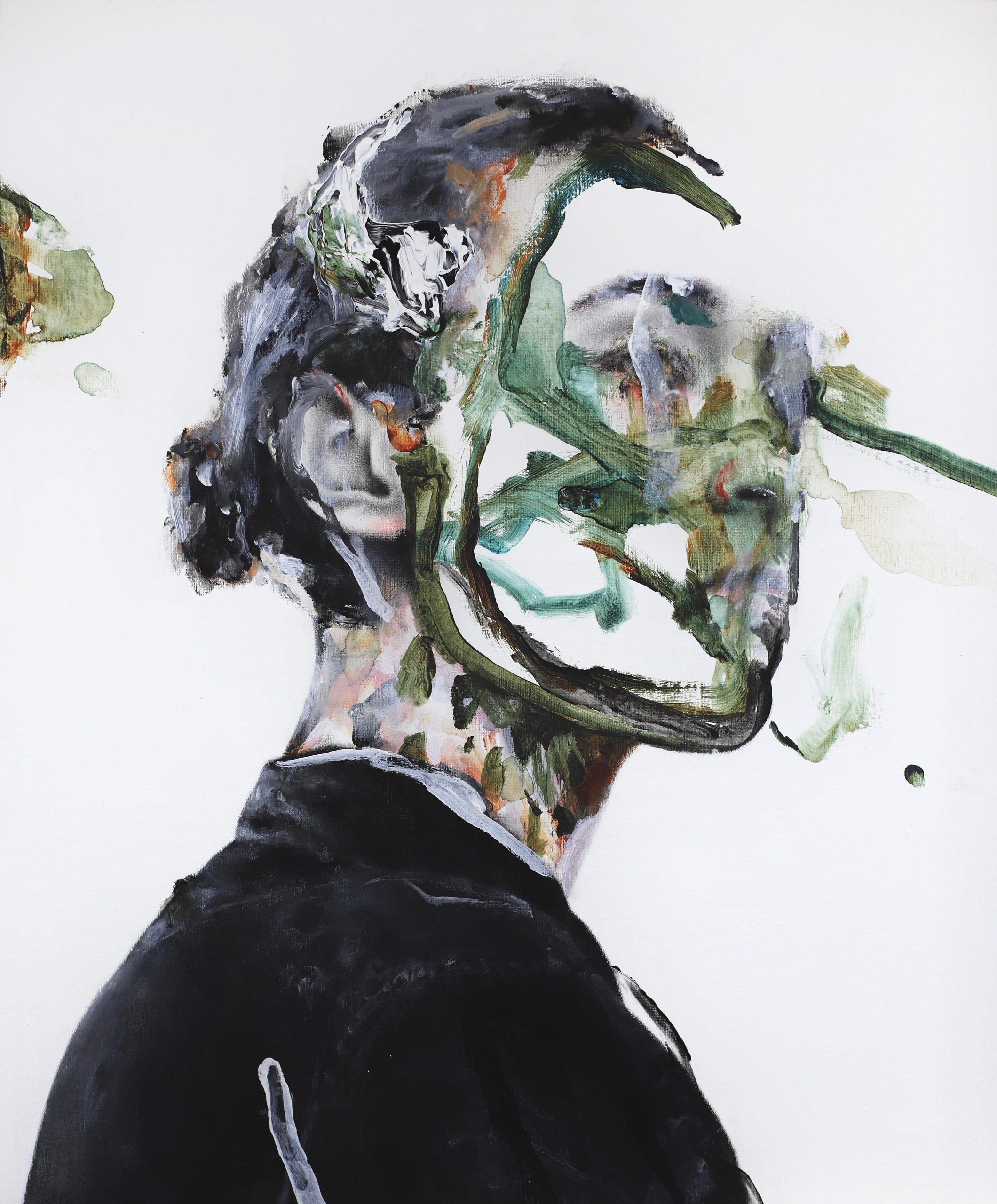 antoine cordet canvas toile peinture painting portrait gallery paris art artist artiste peintre acrylic oil protocol