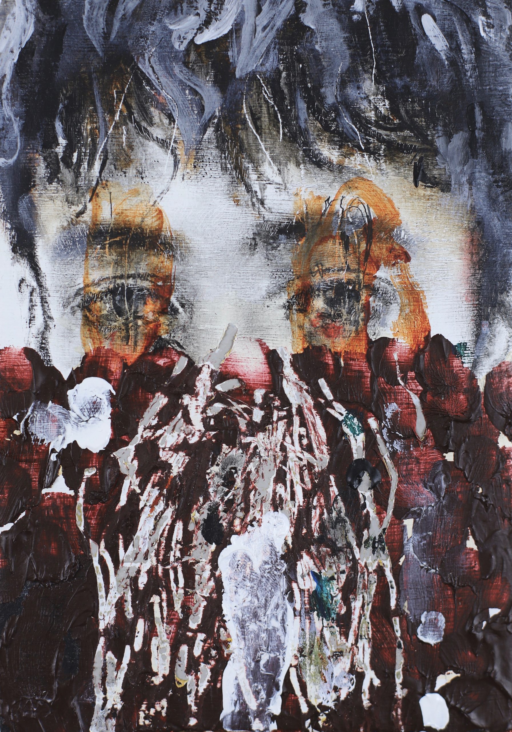 antoine cordet canvas toile peinture painting portrait gallery paris art artist artiste peintre acrylic oil librium