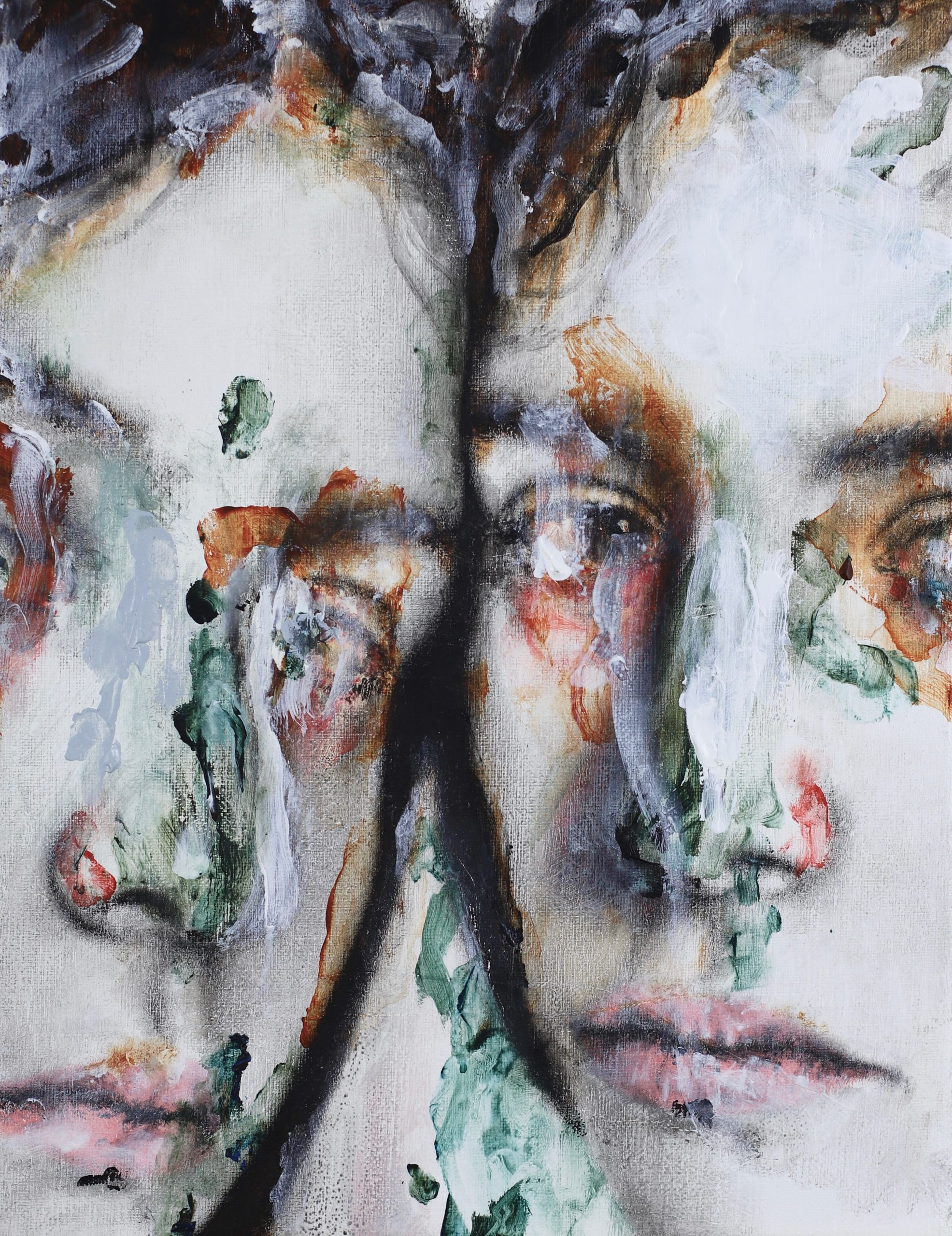 antoine cordet canvas toile peinture painting portrait gallery paris art artist artiste peintre acrylic oil helium 4